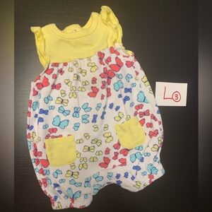 $3.00 💝 Koala Baby Newborn Romper with Butterfly Print